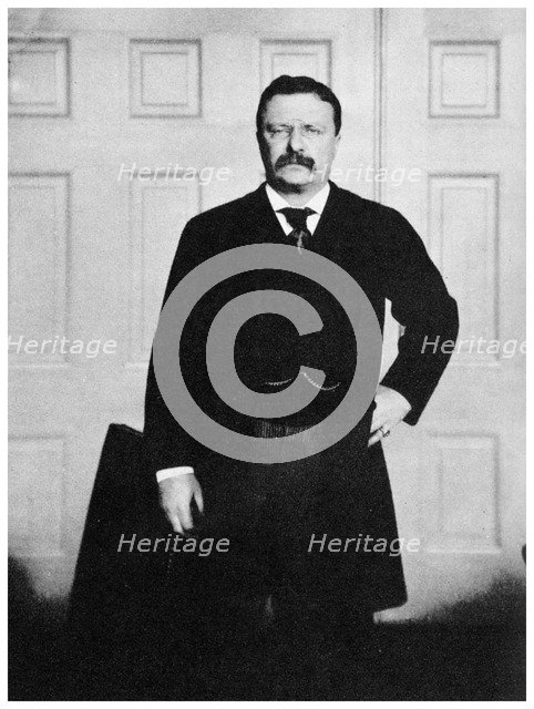 Theodore Roosevelt, 26th President of the United States, c1900s (1955). Artist: Unknown