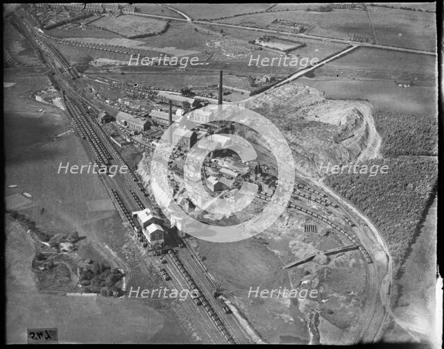 Sandhole (Bridgewater) Colliery, Worsley, Greater Manchester, c1930s. Creator: Arthur William Hobart.