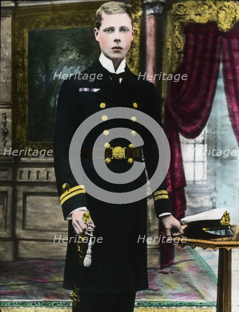 The Prince of Wales, future King Edward VIII, c1910s. Artist: Unknown