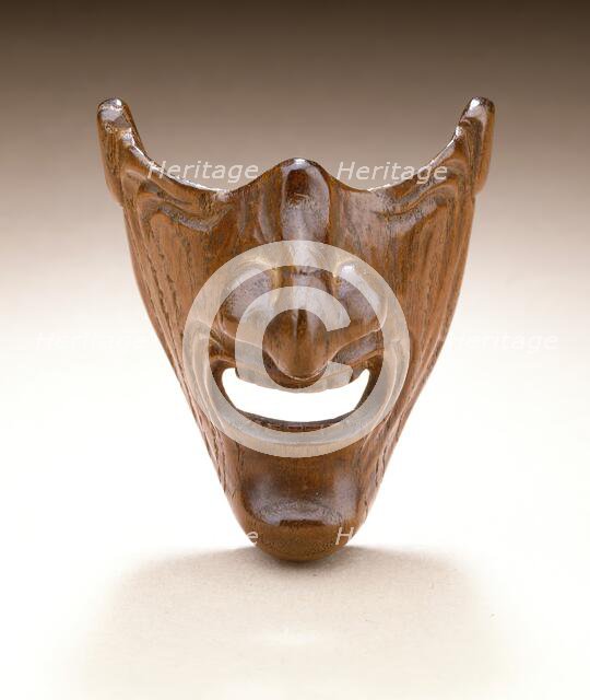 Face Protector, Mid-19th century. Creator: Unknown.