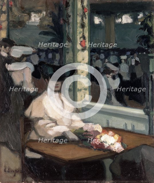 'Waiting, Moulin de la Galette', 1905.  Artist: Edmond Lempereur