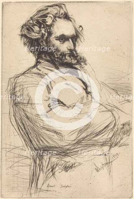 Drouet, 1859. Creator: James Abbott McNeill Whistler.