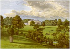 Ashcombe Park, Staffordshire, home of the Sneyd family, c1880. Artist: Unknown