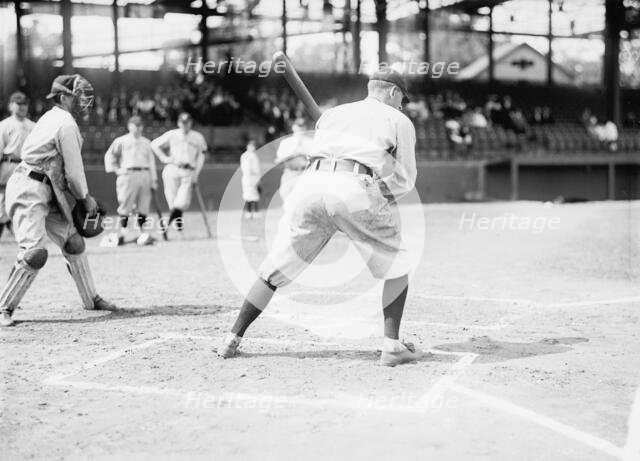 Joe Jackson, Cleveland Al, at National Park, Washington, D.C. (Baseball), 1913. Creator: Harris & Ewing.