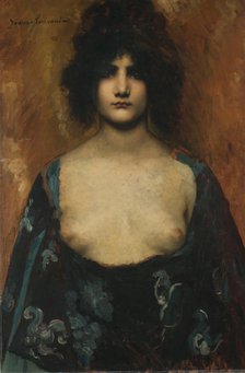 Oriental Girl , ca 1890-1895. Creator: Romani, Juana (1869-1924).