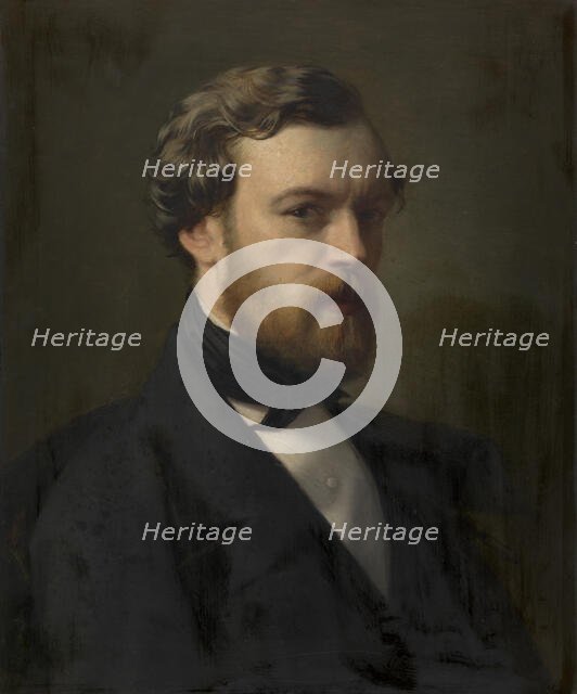 Self Portrait, c1850s. Creator: Theodore-Joseph Canneel.