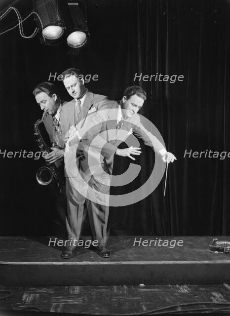 Portrait of Jerry Jerome, ca. June 1947. Creator: William Paul Gottlieb.
