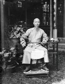Ruilin, the governor of Guangdong and Guangxi, Qing China, 1869-1871. Creator: John Thomson.