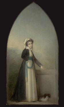 Portrait of Izabela née von Flemming, Princess Czartoryska (1746-1835), c1790. Creator: Maria Louisa Catherine Cecilia Cosway.