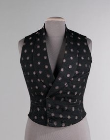 Vest, American, 1845-60. Creator: Unknown.