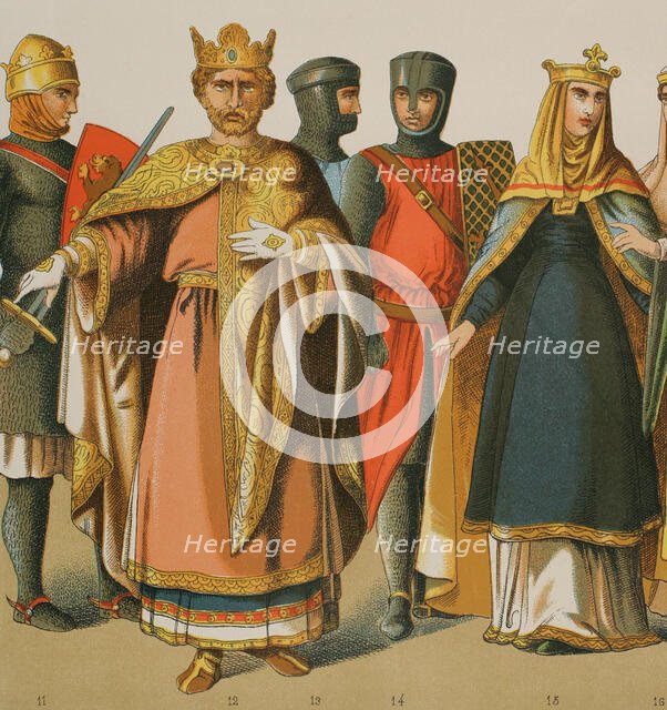 Normans, 1000-1100, (1884).  Creator: Unknown.