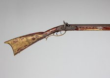 Percussion Longrifle, American, Franklin Township, Adams County, Pennsylvania, ca. 1835-1840. Creator: John Settel.