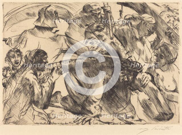 Kreuztragung (Christ Bearing the Cross), 1916. Creator: Lovis Corinth.
