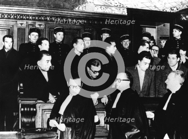 Henri Lafont Le Parrain De La Gestapo Trial of French members of the Gestapo, Paris, 1-12 December 1944
