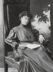 Alexandra Mikhailovna Kollontai (1872-1952), 1910s. Artist: Anonymous  