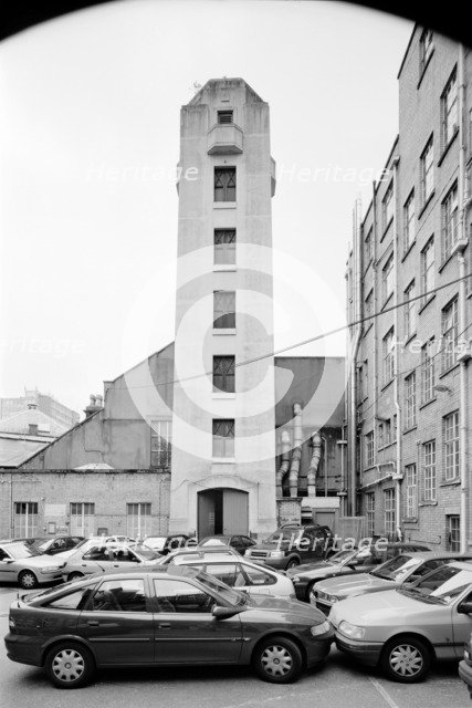 Tower, old fire station, Silver Road, Bristol, 2000. Artist: JO Davies
