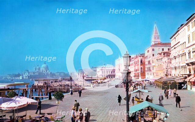 The waterfront, Venice, Italy, c1960s. Creator: Arthur Charles Kirby Ware.