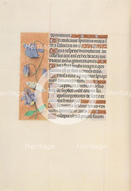 Hours of Queen Isabella the Catholic, Queen of Spain: Fol. 75v, c. 1500. Creator: Master of the First Prayerbook of Maximillian (Flemish, c. 1444-1519); Associates, and.