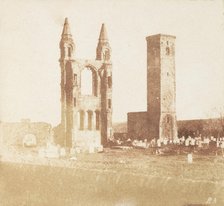 St. Andrews Cathedral, 1843-47. Creators: David Octavius Hill, Robert Adamson, Hill & Adamson.