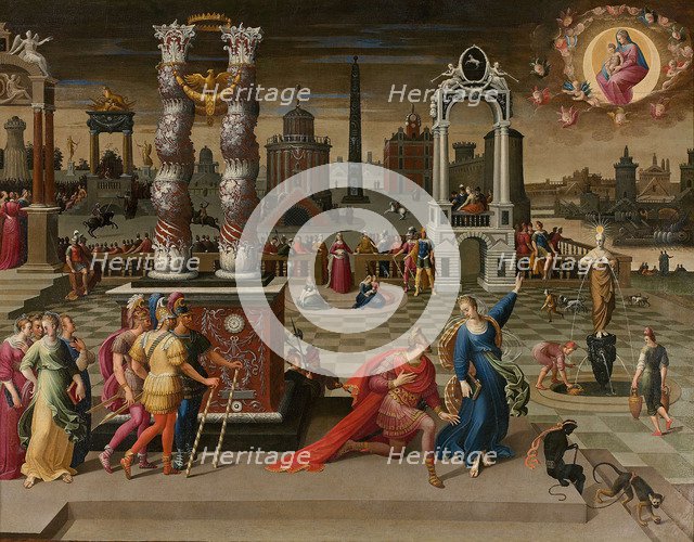 The Apparition of the Tiburtine Sibyl to Caesar Augustus.