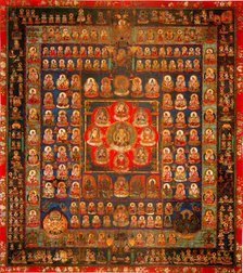 Garbhadhatu Mandala, 8th/9th century. Artist: Anonymous  
