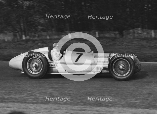 Mercedes Benz W154, Hermann Lang, Donington Grand Prix 1938. Creator: Unknown.