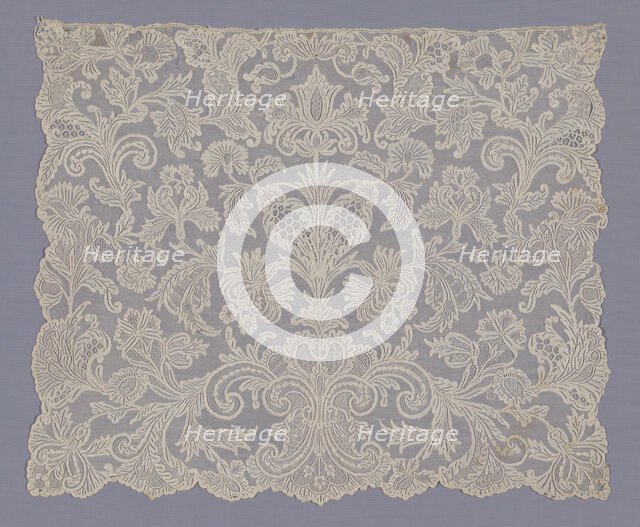 Cravat End, Flanders, 1730-50. Creator: Unknown.