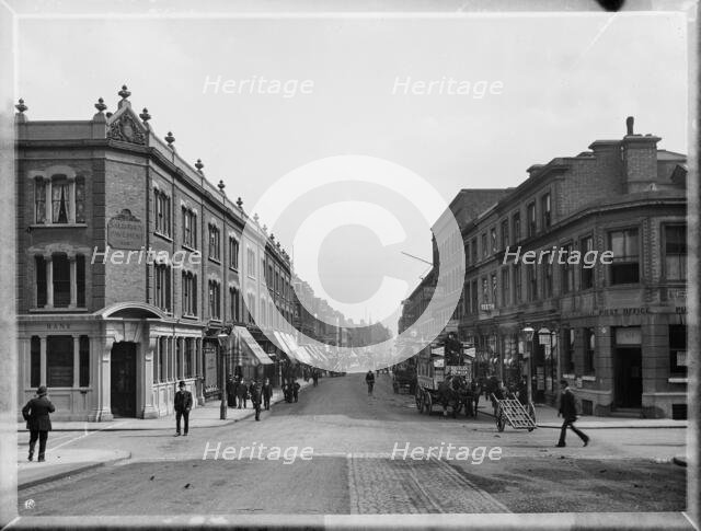 Putney High Street, Putney, Wandsworth, Greater London Authority, 1904. Creator: William O Field.