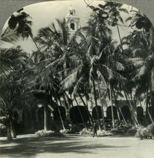 'A Metropolitan Hotel Beside the Sands of Waikiki, the Royal Hawaiian, near Honolulu, Hawaii', c1930 Creator: Unknown.