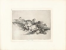 Los Desastres de la Guerra (The Disasters of War), Plate 8: Siempre sucede (This always..., 1810s. Creator: Goya, Francisco, de (1746-1828).