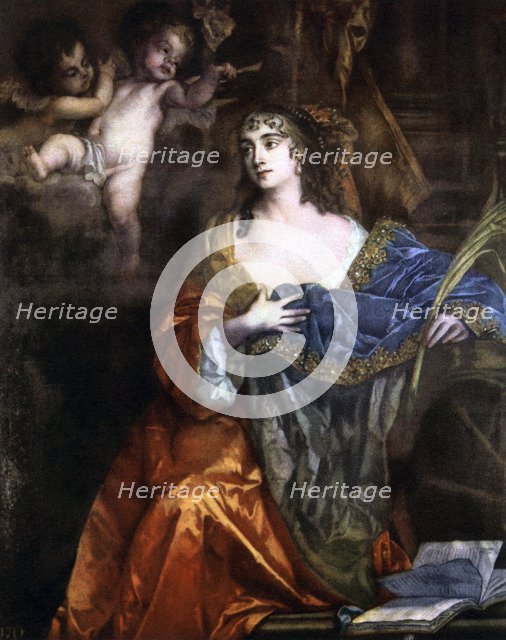 Susan, Lady Belasyse, c1660s.Artist: Peter Lely