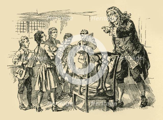 '"Did not you say could sing at sight?" - "Yes, sir, but not at FIRST sight!"', (1907).  Creator: Unknown.