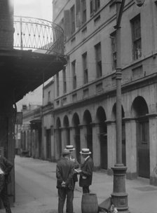 Exchange Alley, New Orleans, between 1920 and 1926. Creator: Arnold Genthe.