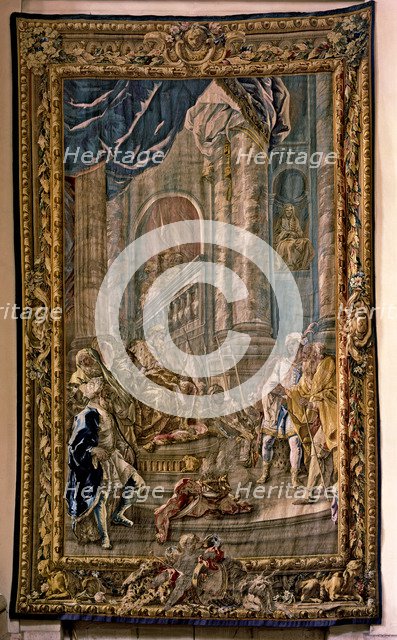 History of Joseph, David and Solomon', tapestry made ??by the Royal Tapestry Factory on cardboard…