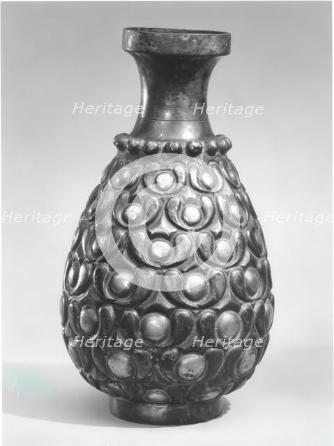 Pear-Shaped Vase, Iran, 8th century. Creator: Unknown.