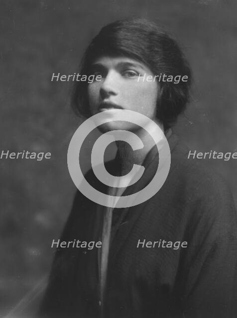 Wilson, Ruth, Miss, portrait photograph, 1917 Feb. 20. Creator: Arnold Genthe.