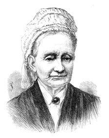 The mother of the late President Garfield, 1881. Creator: Unknown.