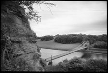 Union Bridge, Horncliffe, Northumberland, c1955-c1980. Creator: Ursula Clark.