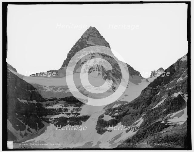 Mt. Assiniboine, Alberta, between 1900 and 1910. Creator: Unknown.