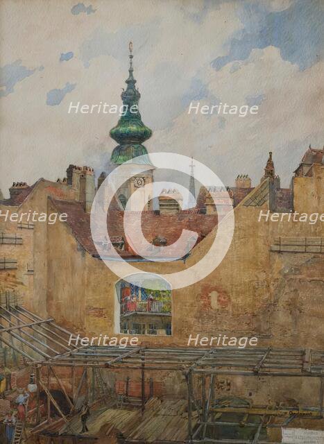 Tower of St. Anna, 1914. Creator: Hugo Charlemont.