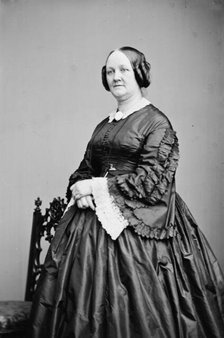 Mrs. G. Bostwick, between 1855 and 1865. Creator: Unknown.