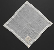 Handkerchief, 1800s. Creator: Unknown.