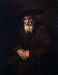 'Portrait of an Old Jew', 1654.  Artist: Rembrandt Harmensz van Rijn    