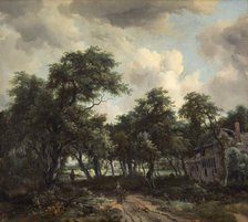 Hut among Trees, c. 1664. Creator: Meindert Hobbema.