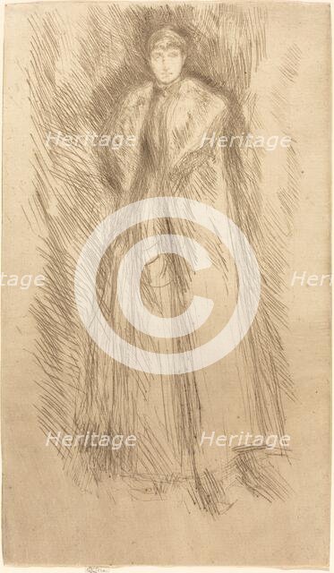 The Fur Cloak. Creator: James Abbott McNeill Whistler.
