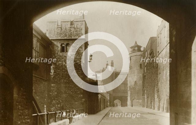 'Tower of London. St. Thomas's and the Bell Tower', c1910. Creator: Unknown.