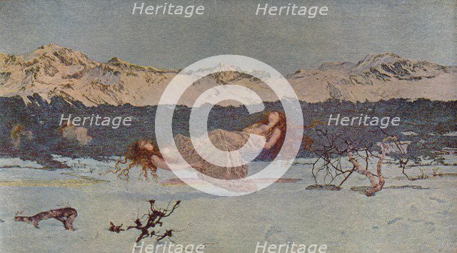 'The Punishment of Luxury', 1891 (1935). Artist: Giovanni Segantini.