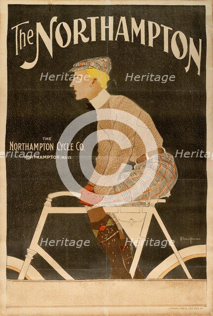 The Northampton Cycle , c1900. Creator: Penfield, Edward (1866-1925).