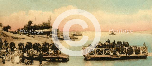 'Port Said - Kantara village', c1918-c1939. Creator: Unknown.