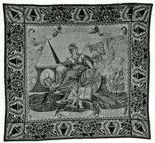 Handkerchief, Scotland, c. 1805. Creator: R. G Anderston & Co.